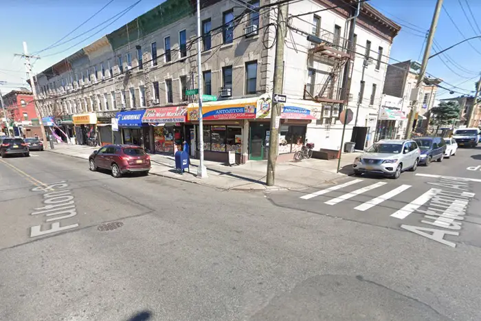 Autumn Avenue and Fulton Street in a June 2018 Google Maps image.